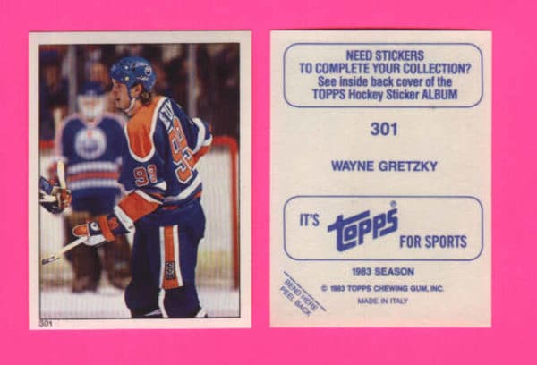 1983 Topps #301-Wayne Gretzky