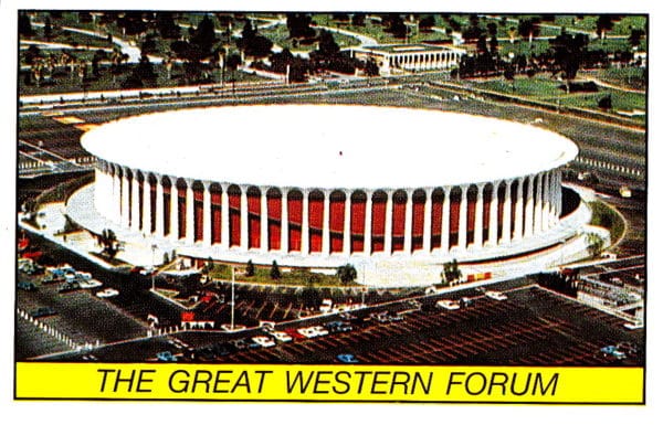 1989 PANINI #100-The-Great-Western Forum