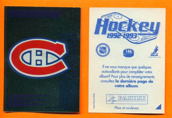 1992 PANINI French #146- Logo