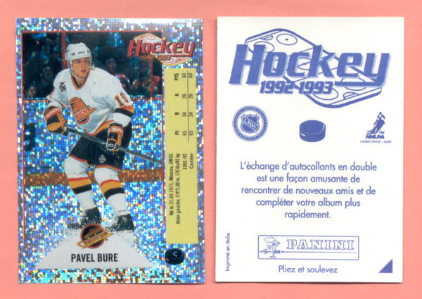 1992 PANINI French #C-Pavel Bure