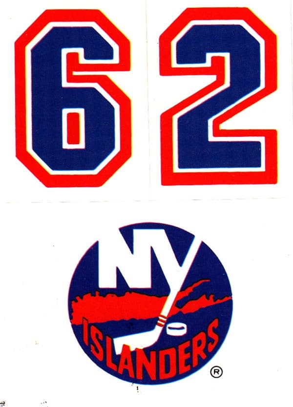 1987 Topps #39- Islanders BOTTOM Logo