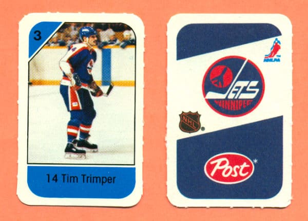 1982 Post Mini Cards #45-Tim Trimper