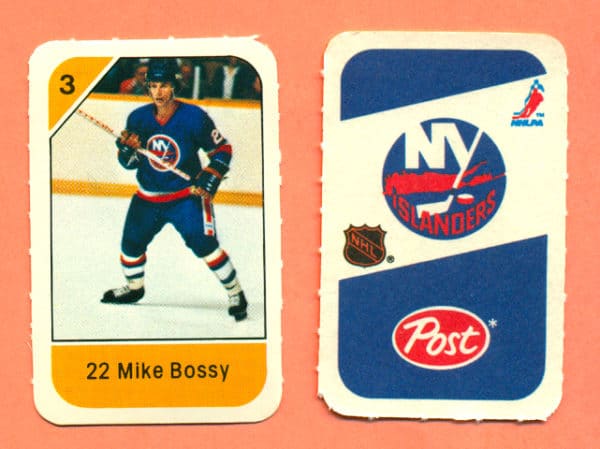 1982 Post Mini Cards #62-Mike Bossy