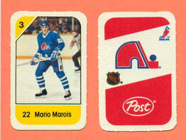 1982 Post Mini Cards #74-Mario Marois