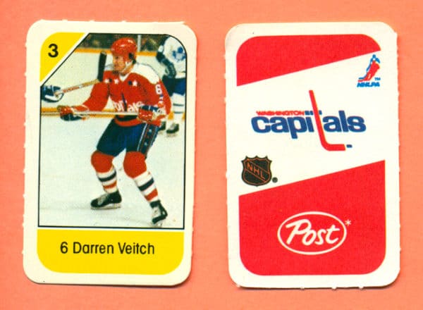 1982 Post Mini Cards #90-Darren Veitch