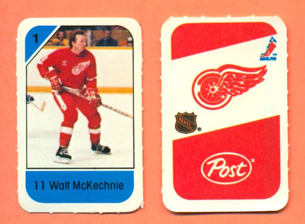 1982 Post Mini Cards #148-Walt McKechnie