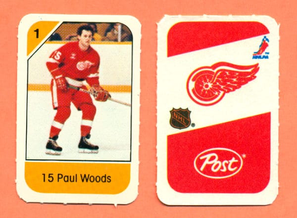 1982 Post Mini Cards #149-Paul Woods