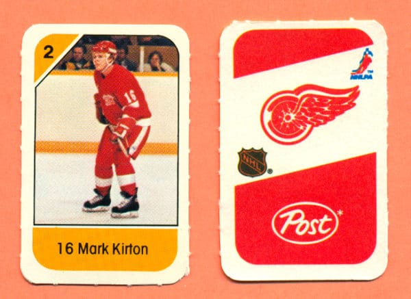 1982 Post Mini Cards #150-Mark Kirton