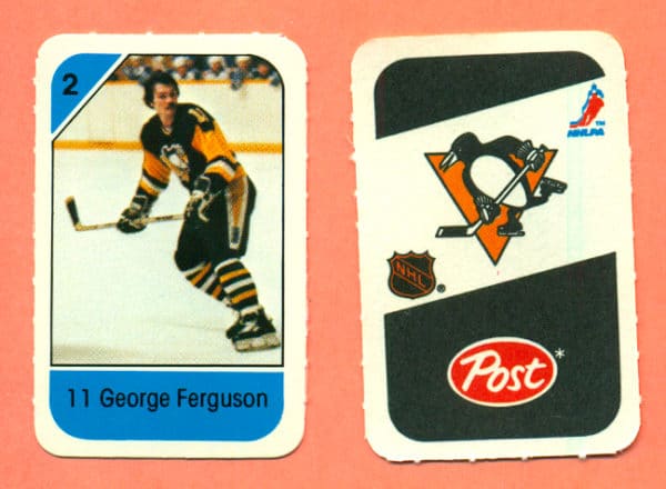 1982 Post Mini Cards #172-George Ferguson