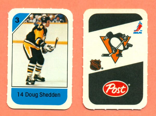 1982 Post Mini Cards #173-Doug Shedden