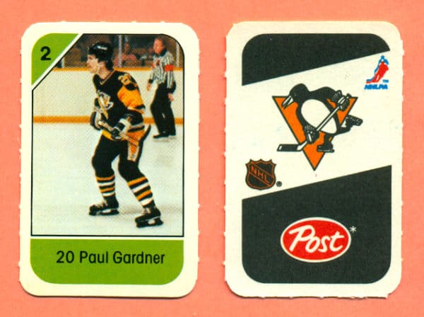 1982 Post Mini Cards #175-Paul Gardner