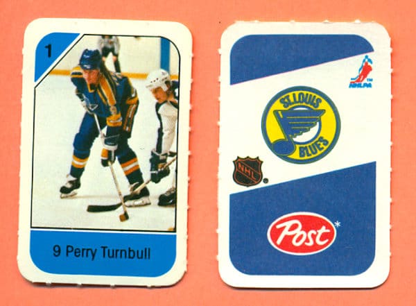 1982 Post Mini Cards #196-Perry Turnbull