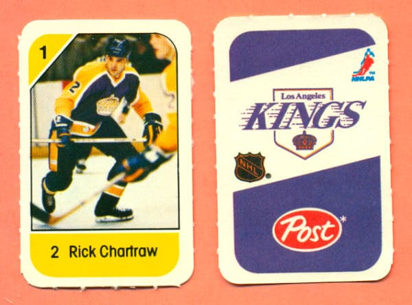 1982 Post Mini Cards #241-Rick Chartraw