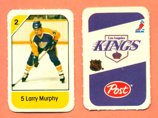 1982 Post Mini Cards #249-Larry Murphy