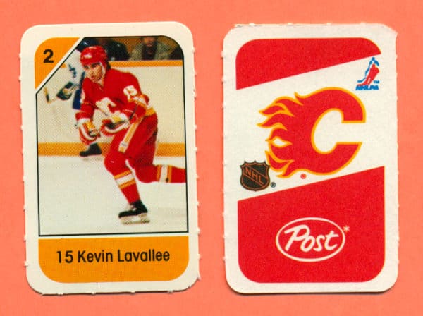 1982 Post Mini Cards #262-Kevin LaVallee