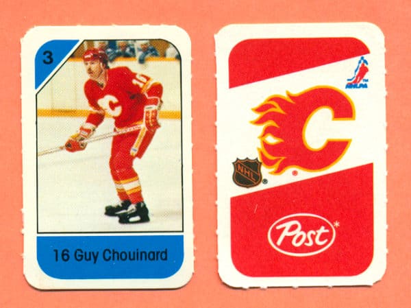 1982 Post Mini Cards #269-Guy Chouinard