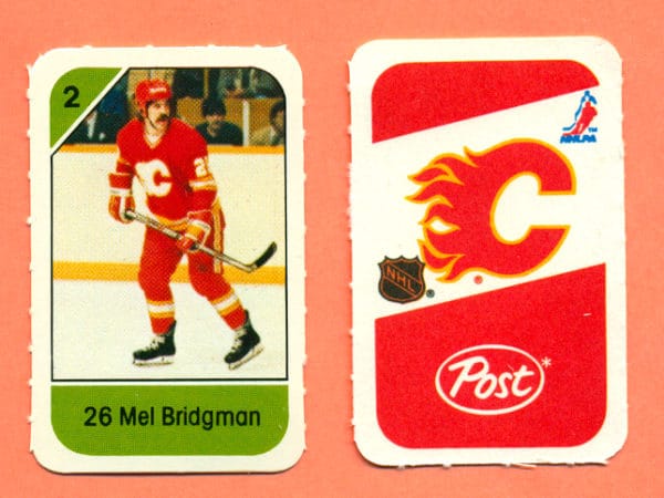 1982 Post Mini Cards #271-Mel Bridgman