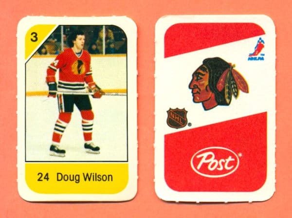 1982 Post Mini Cards #282-Doug Wilson