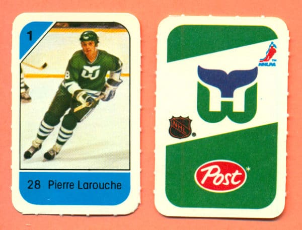 1982 Post Mini Cards #292-Pierre Larouche