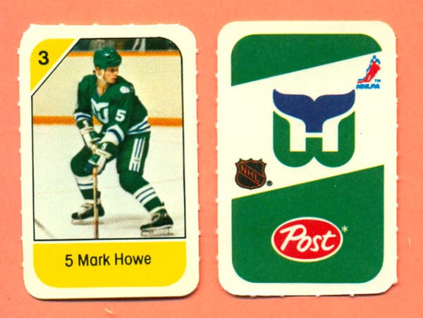 1982 Post Mini Cards #298-Mark Howe