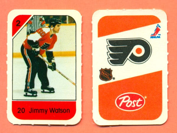 1982 Post Mini Cards #307-Jimmy Watson