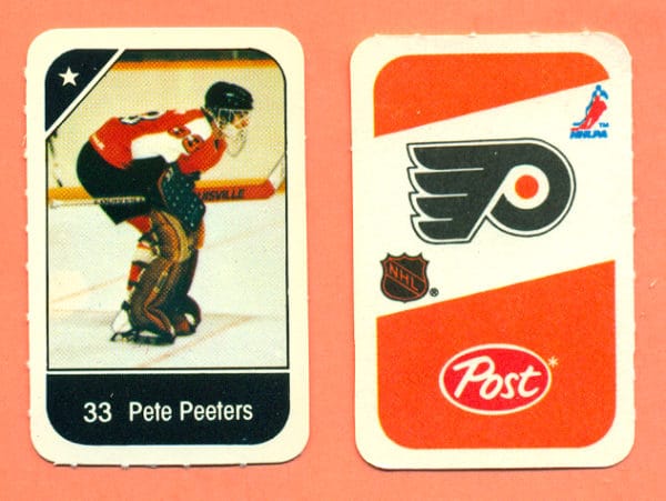 1982 Post Mini Cards #312-Pete  Peeters