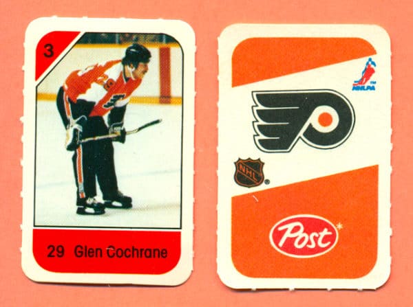 1982 Post Mini Cards #315-Glen Cochrane