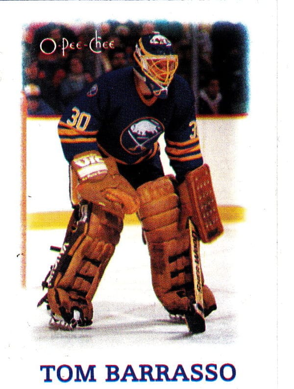 1988 OPC Mini Cards #1-Tom Barrasso