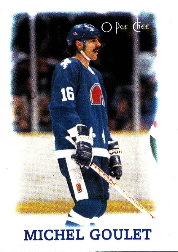 1988 OPC Mini Cards #10-Michel Goulet