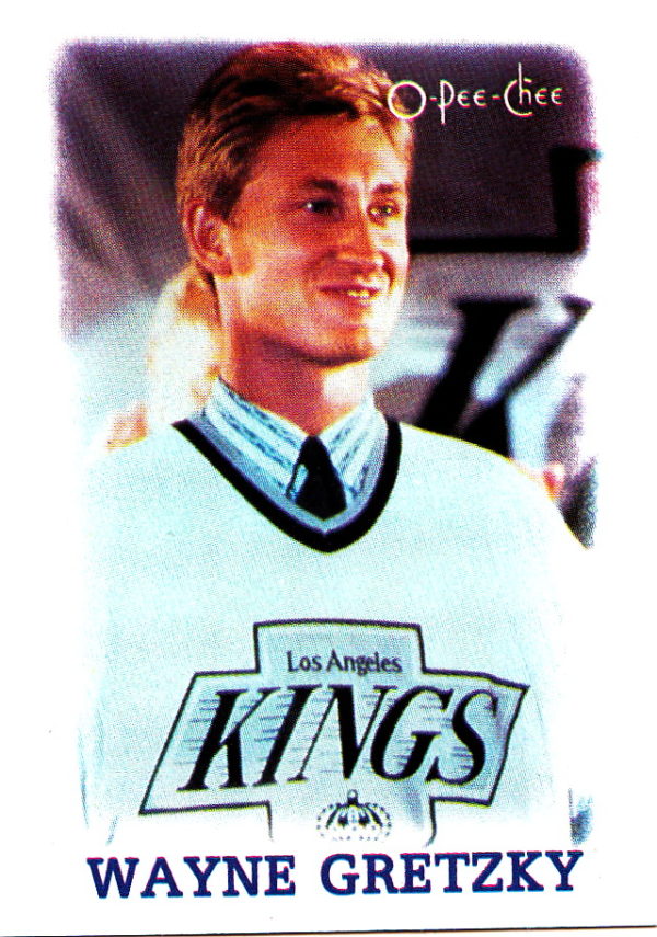 1988 OPC Mini Cards #11-Wayne Gretzky