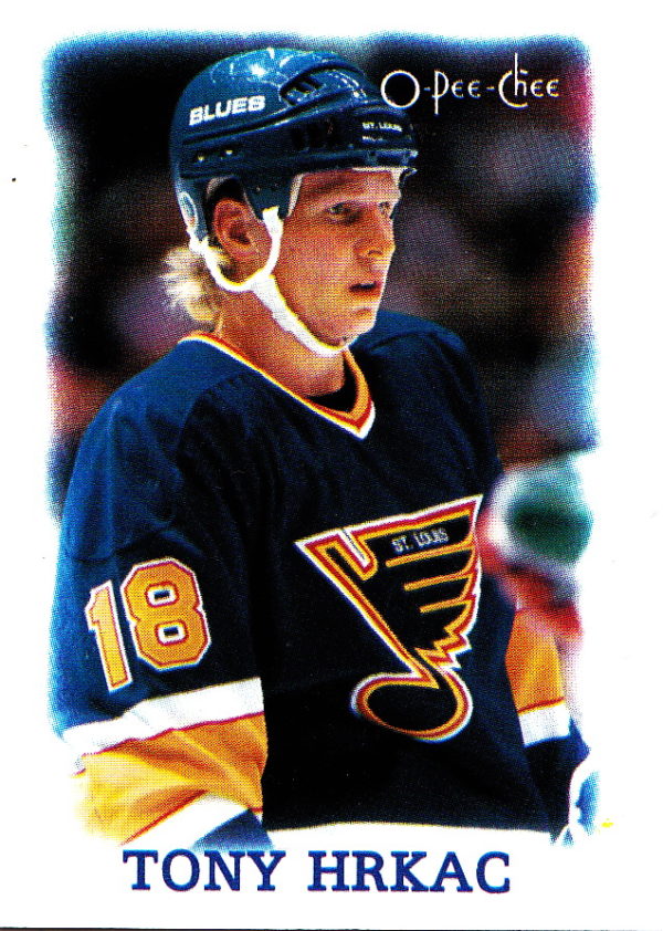 1988 OPC Mini Cards #15-Tony Hrkac