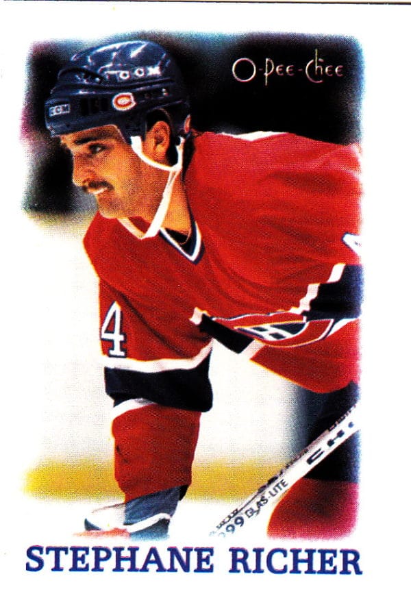 1988 OPC Mini Cards #31-Stephane Richer