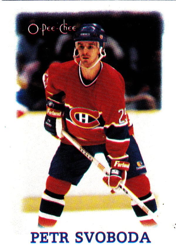 1988 OPC Mini Cards #41-Petr Svoboda