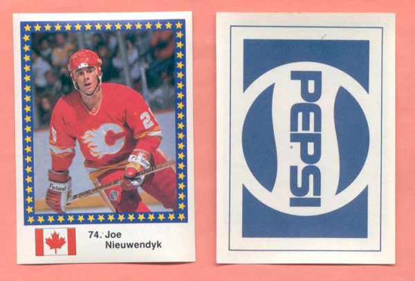 1989 Semic Sweden #74-Joe Nieuwendyk