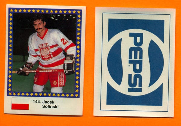 1989 Semic Sweden #144-Jacek Solinski