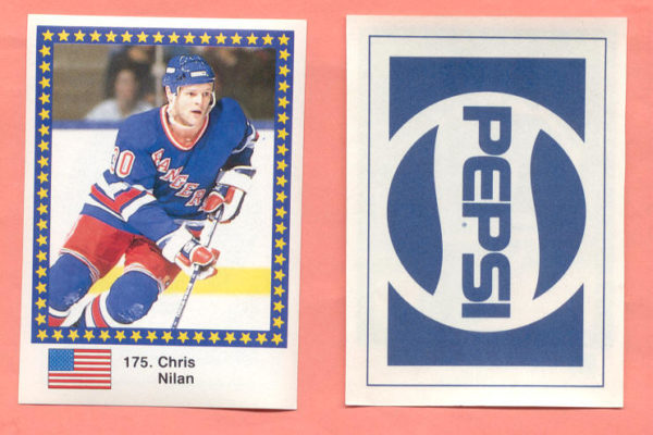 1989 Semic Sweden #175-Chris Nilan