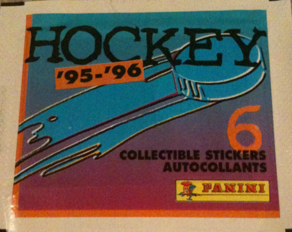 1995 Panini EMPTY (No Stickers Inside) NHL Sticker Pack - NHL Hockey ...