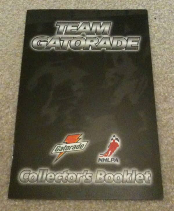 1997 Gatorade NHLPA Stickers Hockey Album