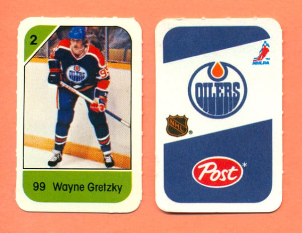 1982 Post Mini Cards #127-Wayne Gretzky