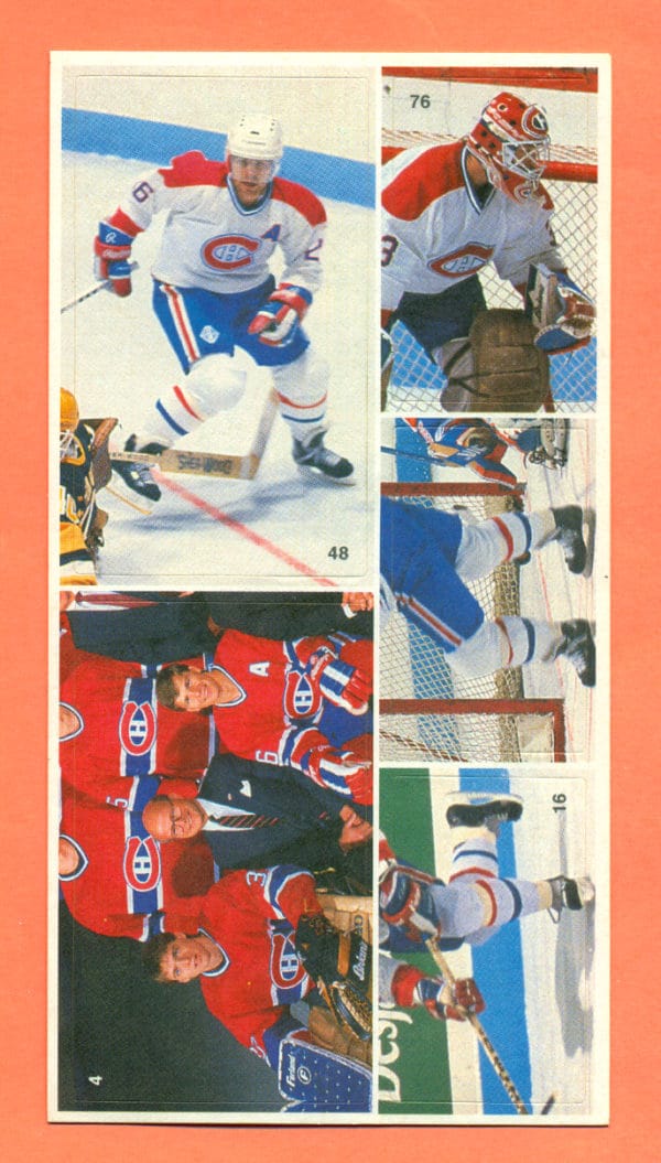 1987 Vachon Canadiens Panel #15 (4876)