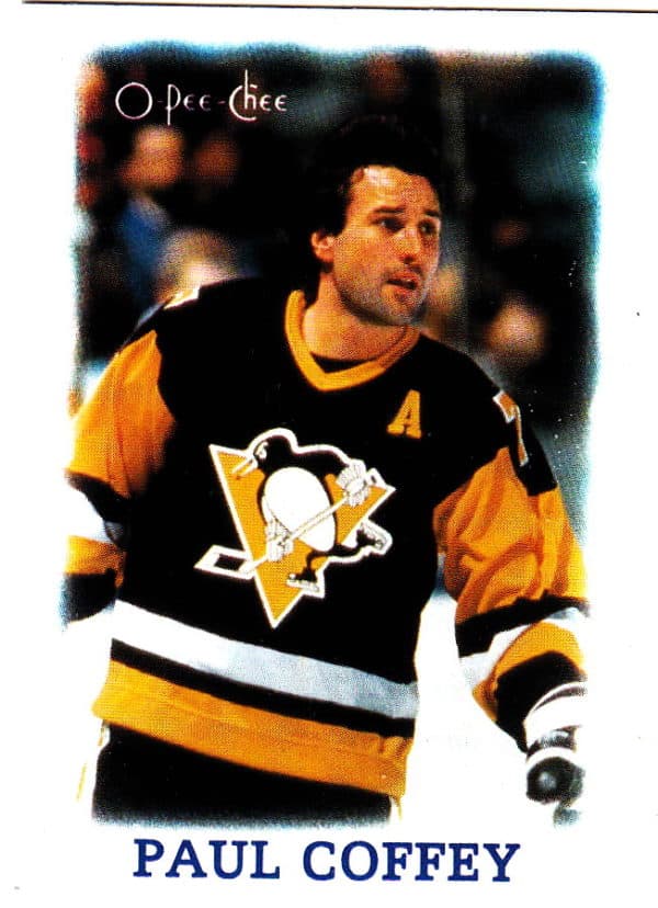 1988 OPC Mini Cards #6-Paul Coffey