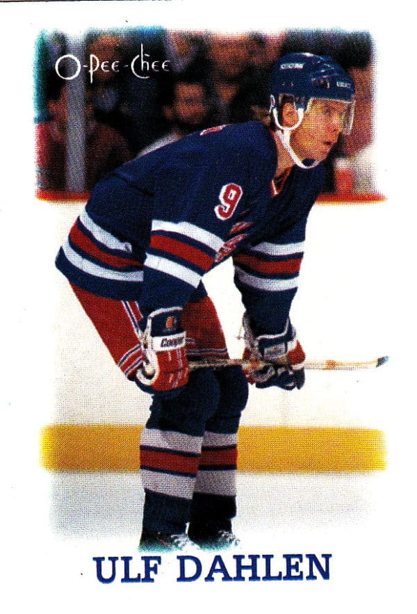 1988 OPC Mini Cards #7-Ulf Dahlen