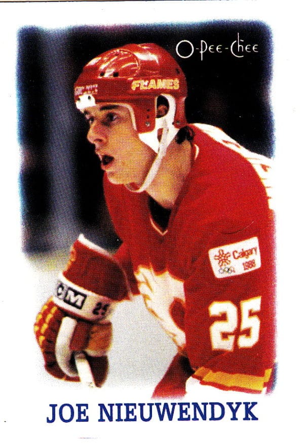 1988 OPC Mini Cards #29-Joe Nieuwendyk