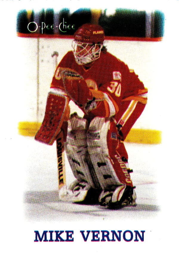 1988 OPC Mini Cards #44-Mike Vernon