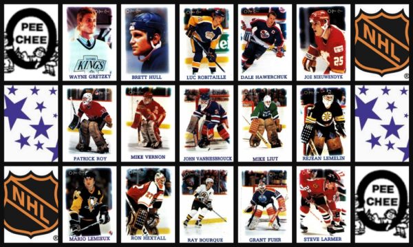 1988 O-Pee-Chee NHL Hockey Mini Card Set of 46