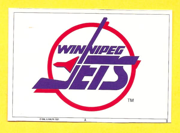 1991 PANINI Super #A- Jets Logo