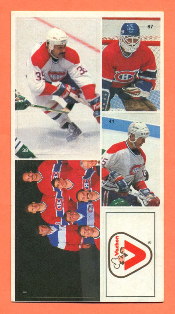 1987 Vachon Canadiens Panel #6 (3867)