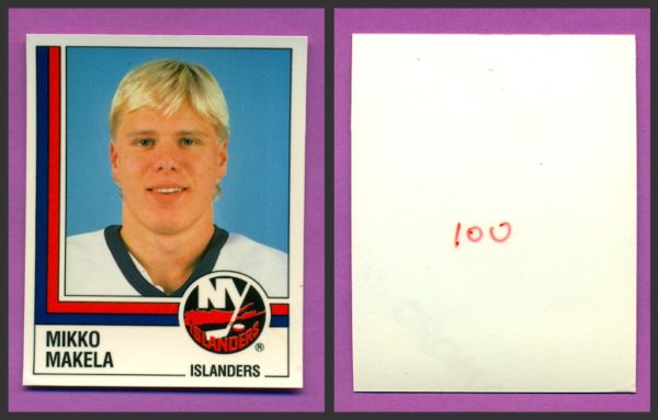 1987 PANINI 1 of 1 PROOF #100-Mikko Makela