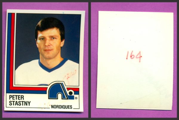 1987 PANINI 1 of 1 PROOF #164-Peter Stastny