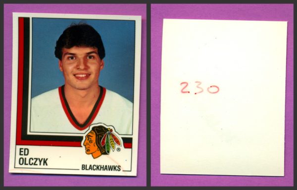 1987 PANINI 1 of 1 PROOF #230-Ed Olczyk